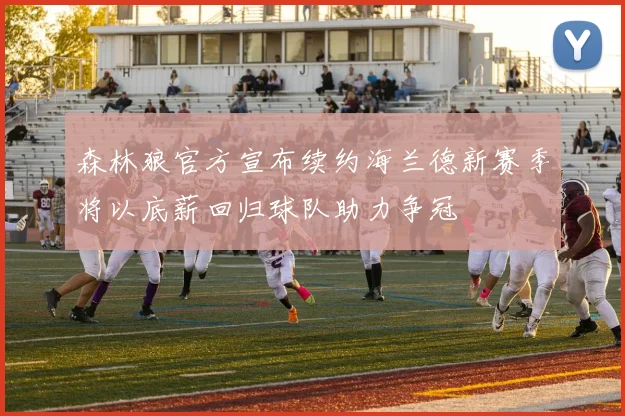 森林狼官方宣布续约海兰德新赛季将以底薪回归球队助力争冠